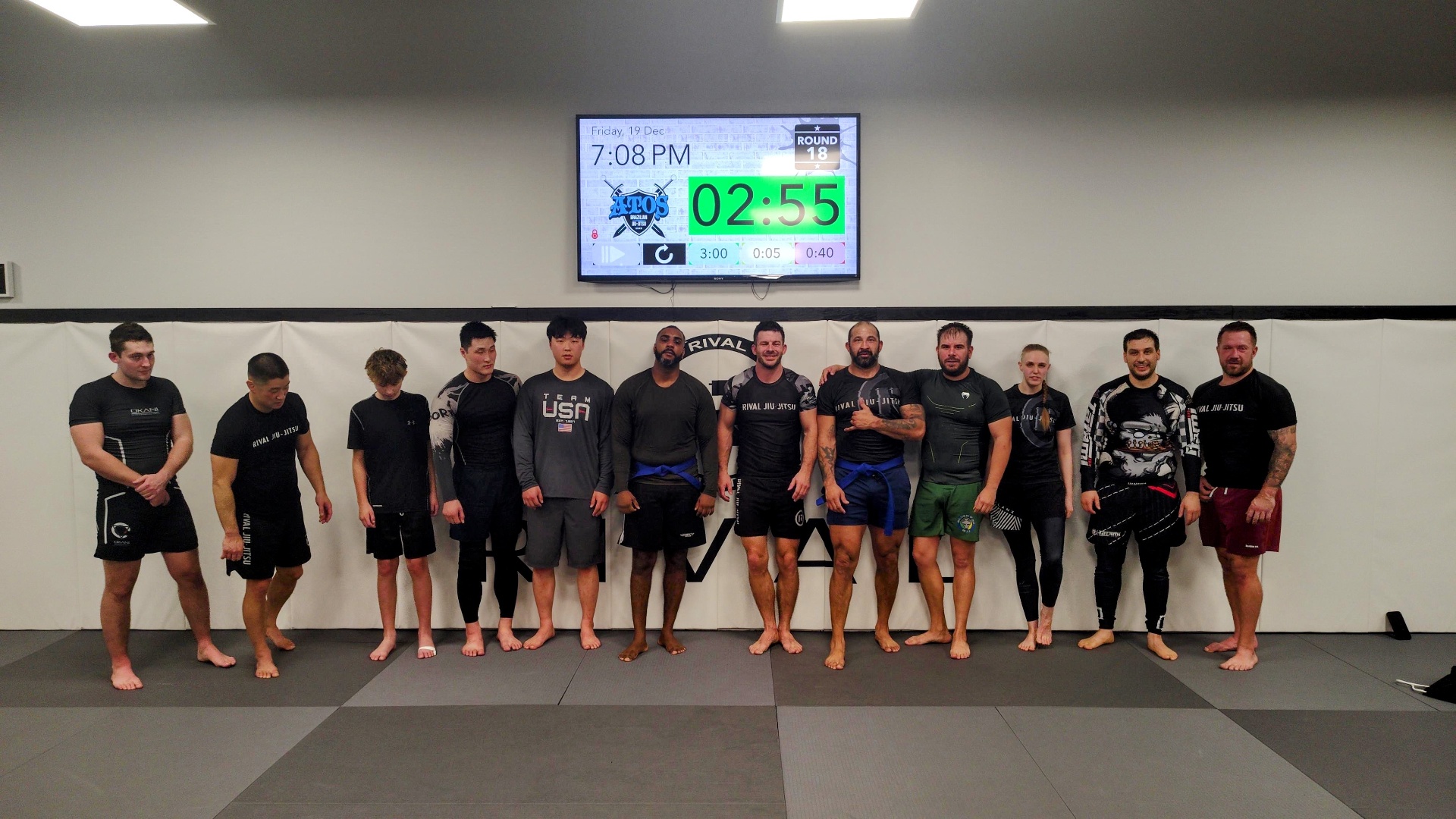 Rival Jiu-Jitsu students